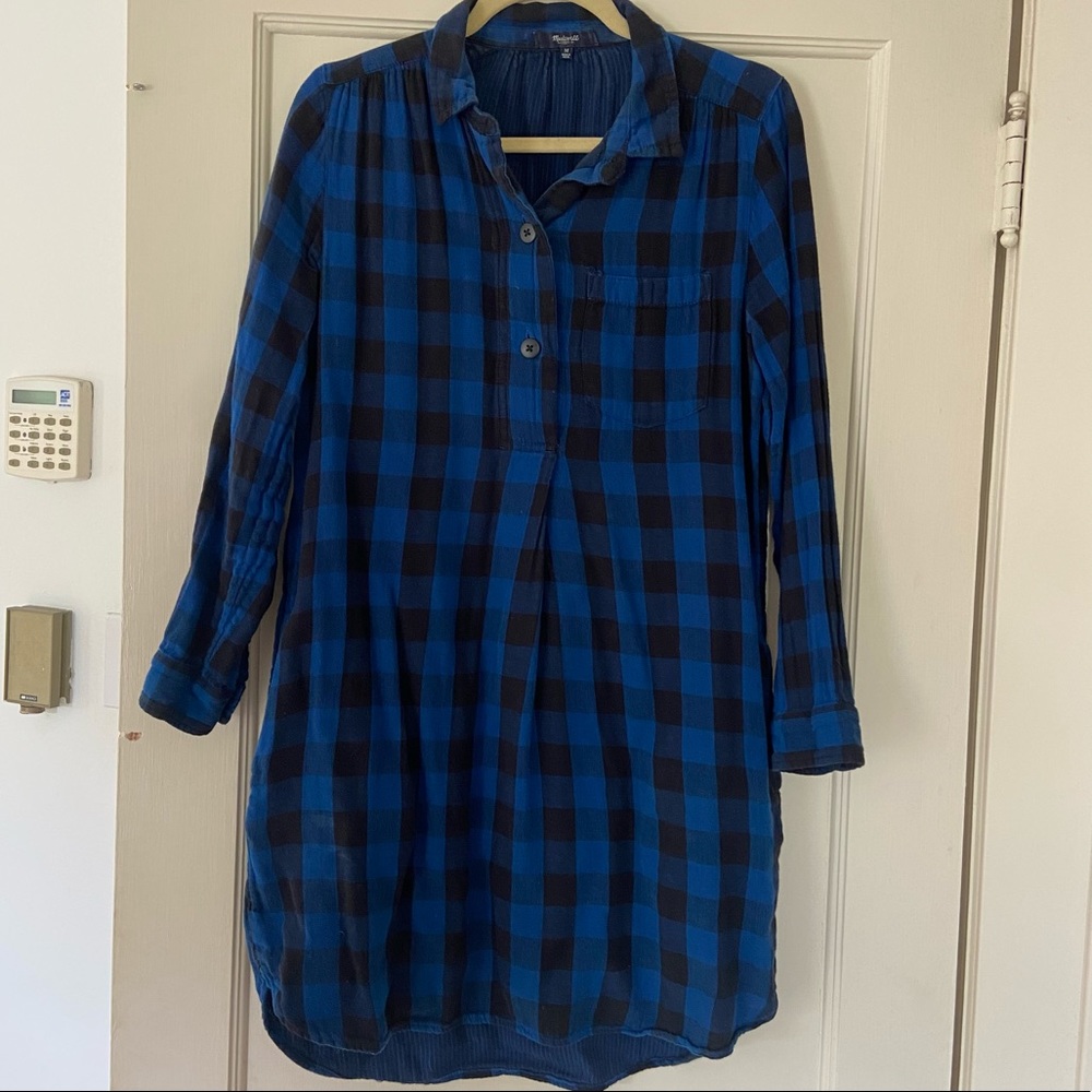 Flannel Madewell Shirt Dress